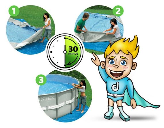 Басейн каркасний 3 в 1 INTEX 26702, 305 x 76 см (DM-26702) | Зображення 3