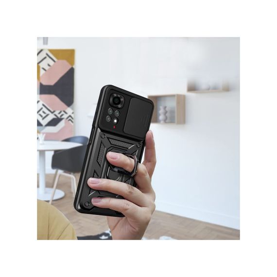 Чохол до мобільного телефона BeCover Military Xiaomi Redmi Note 11 / Note 11S Black (707413) | Зображення 5
