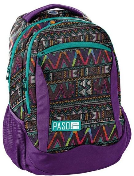 Рюкзак міський Paso з тканини на 22л