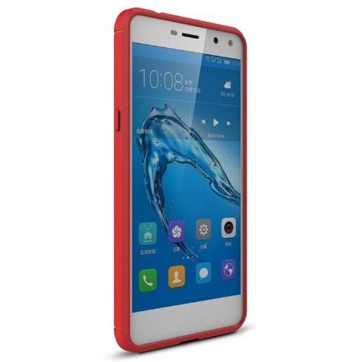 Чохол PRIMO Carbon Fiber Series для Huawei Y5 2017 - Red | Зображення 1