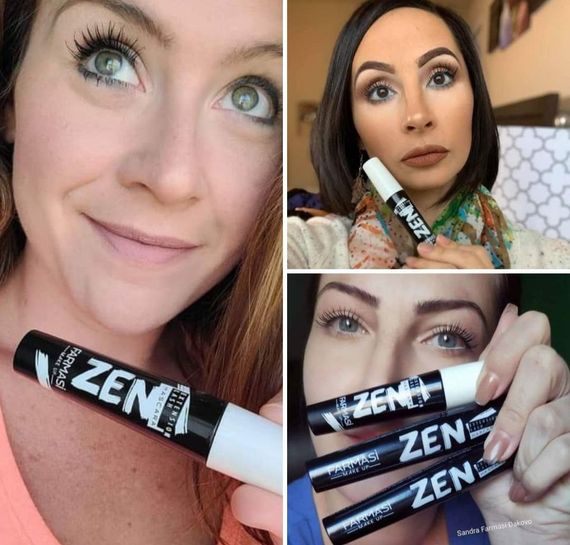 Тушь для удлинения и объема ресниц Zen Farmasi 8 мл | Зображення 3