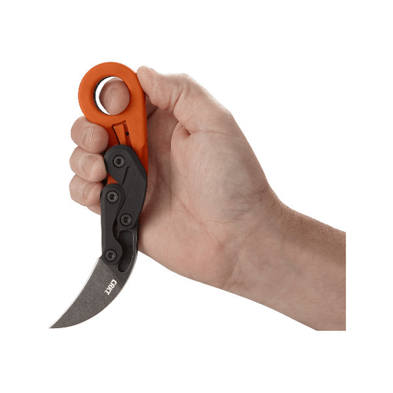 Ніж CRKT Provoke Orange Тактичний ніж Армійський ніж Кишеньковий ніж Військовий ніж Ніж для військових | Зображення 2