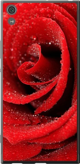 Чехол на Sony Xperia XA1 Ultra G3212 Красная роза "529u-1237-17620"