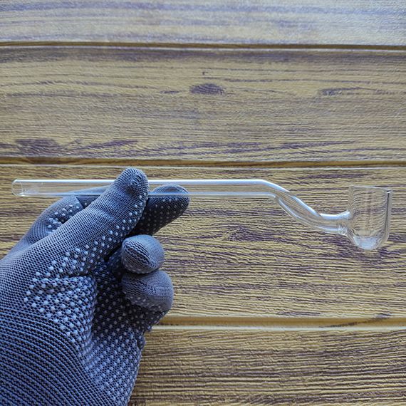 Стеклянная трубка Sherlock Tube Long Oil Clear | Зображення 1