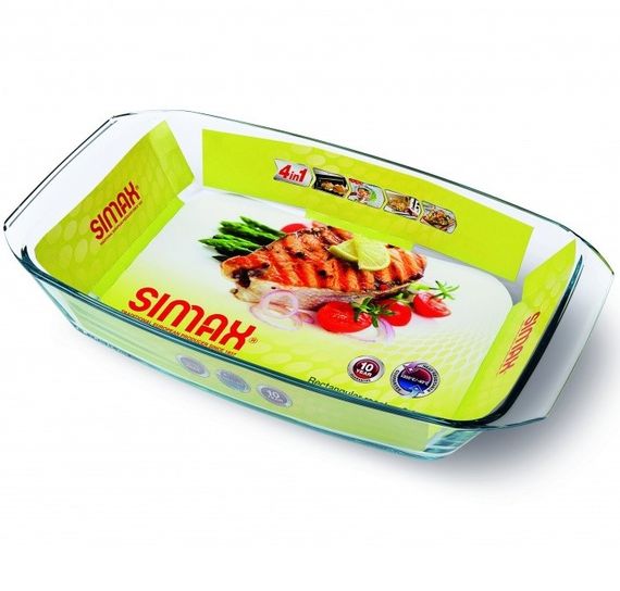 Форма для запікання скляна жароміцна Simax 7046 прямокутна 2.4 л | Зображення 8
