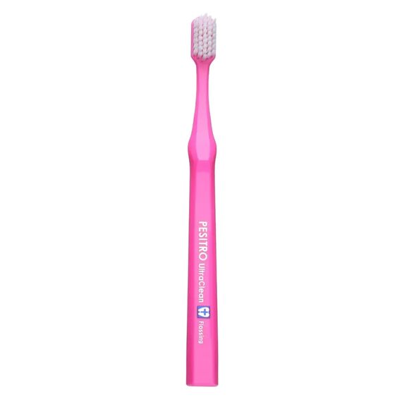 Зубна щітка Pesitro 3180 Flossing, рожева