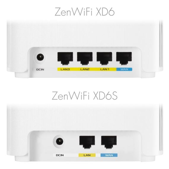 ASUS Маршрутизатор ZenWiFi XD6S 2PK 1xGE LAN 1xGE WAN MU-MIMO OFDMA MESH (90IG06F0-MO3B40) | Зображення 9
