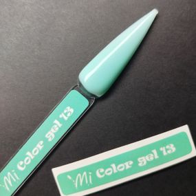 Наклейка на типсу (палитру) для геля Mi Color №13 (9 x 55 мм)