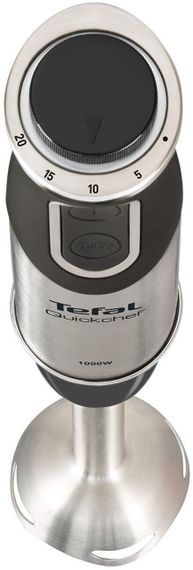 Блендер Tefal  заглибний Optichef, 800Вт, 3в1, чаша-800мл, чопер 500мл, турборежим , біло-голубий (HB659838) | Зображення 5