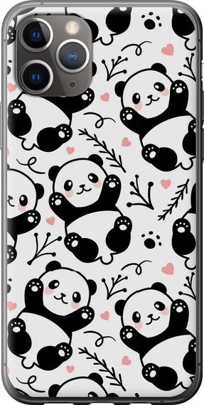 Чехол на iPhone 11 Pro Max Панды "4318u-1723-17620"