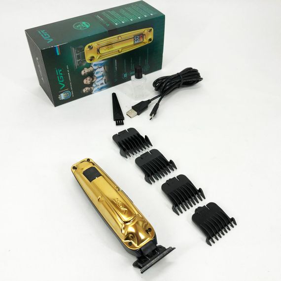 Машинка для стрижки чоловіча, Машинка для стрижки волосся міцна окантовки акумуляторна BE-47 | Зображення 6