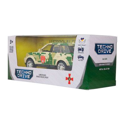 Машина Battat серии Шевроны Героев - Land Rover Range Rover Sport - ОК Запад (250399UM) | Зображення 6