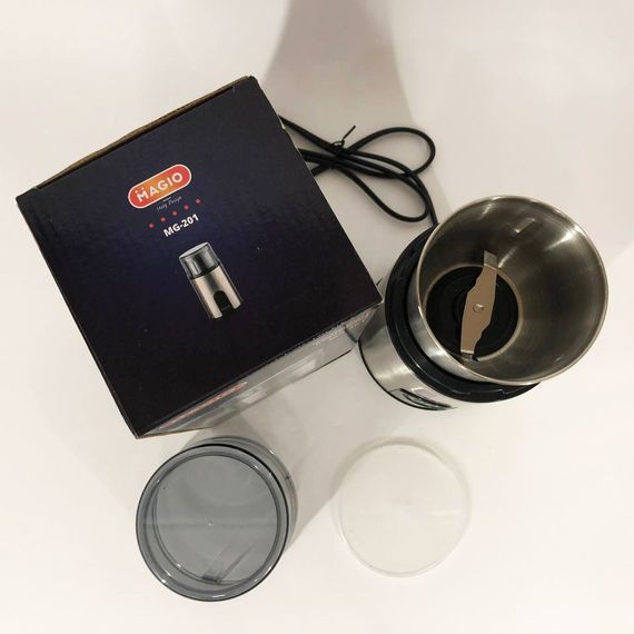 Кофемолка електрическая MAGIO MG-201, Домашние кофемолки, Электрическая кофемолка LB-251 для турки | Зображення 7