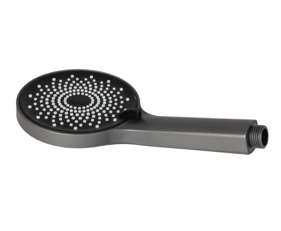 Лійка для ручного душу Lidz Niagara 32 120 мм, Graphite округла LDNIA32GRP48536 | Зображення 1