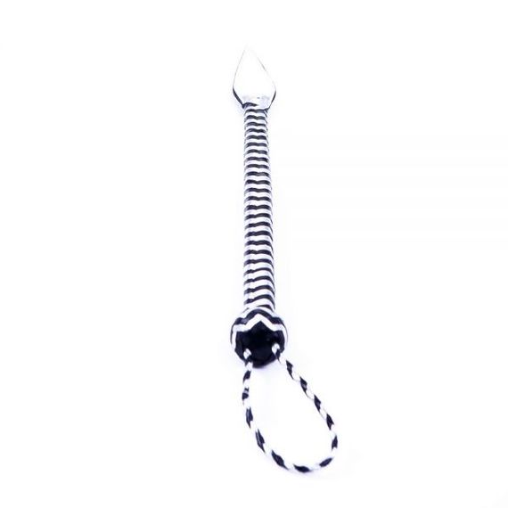 Плетіння натуральна шкіра Leather «Мова Дракона», Black & Silver ручна робота