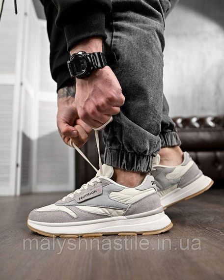 Мужские кроссовки reeb grey/ beige 4   ДЛ6463 | Зображення 1