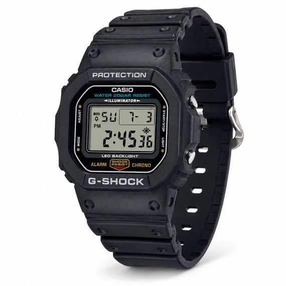 Чоловічий годинник Casio G-SHOCK DW-5600UE-1ER протиударний з водозахистом 20 ATM