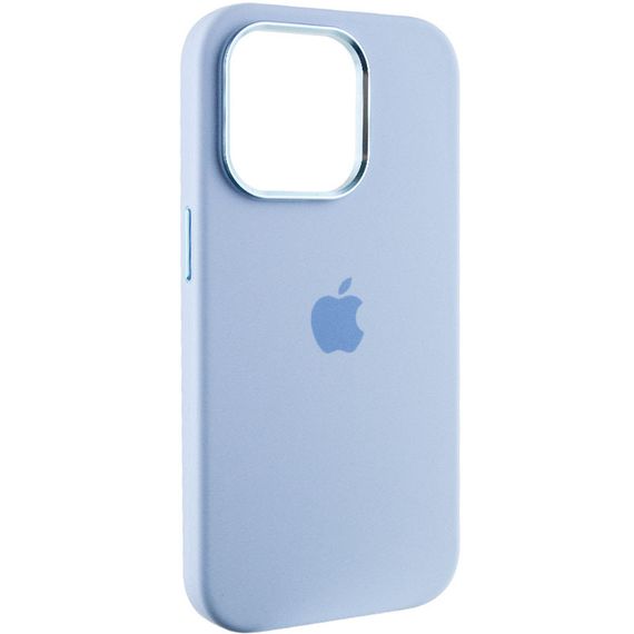Чохол Silicone Case Metal Buttons (AA) для Apple iPhone 14 Pro Max (6.7") | Зображення 1