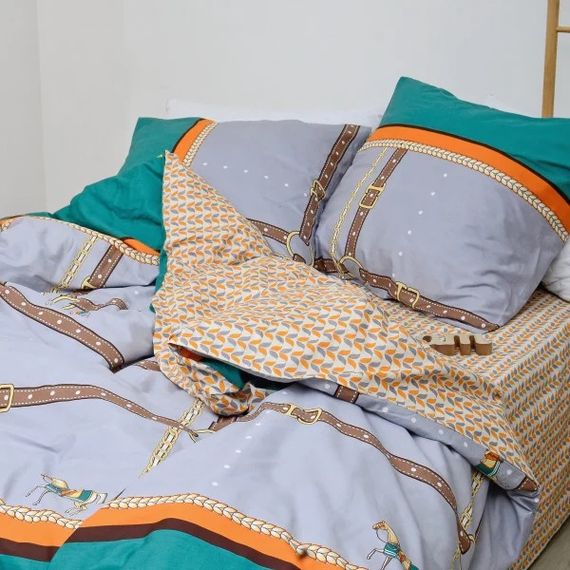 Постільна білизна сімейна Viluta Сатин Twill 552-S 210х143х2 см | Зображення 1