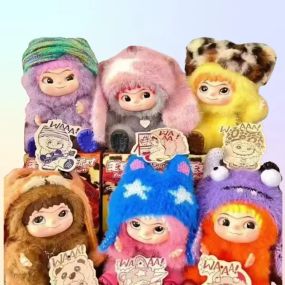 Колекційна м'яка іграшка-сюрприз Вакуку Wakuku 1 сезон у коробці 18см