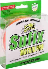 Шнур MATRIX PRO 135M, 0.10MM/5.0KG/PE0.4/11LB/ORANGE(SMP10O135)