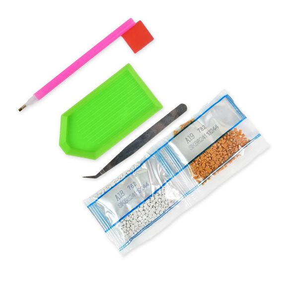 Алмазна мозаїка "Мозаїка пелюсток" SK88237 40х50 см | Зображення 2