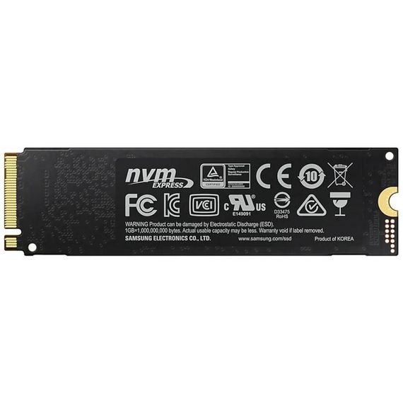 Накопичувач SSD M.2 2280 250GB Samsung (MZ-V7S250BW) | Зображення 1