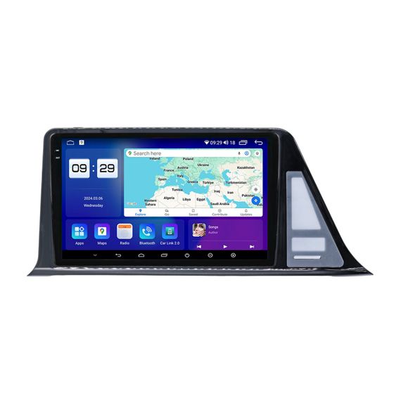 Штатна магнітола серії Mekede M200S 2K під Toyota C-HR CHR 2016-2020 (F1) (W2) 9 дюймів