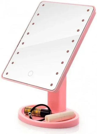 Дзеркало з LED підсвічуванням прямокутне 22 LED діода Large Led Mirror | Зображення 1