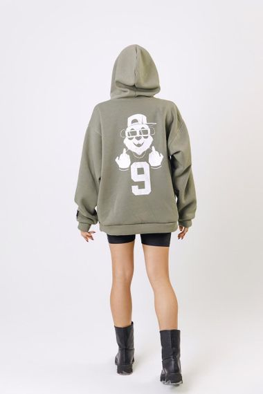 Зіп Худі унісекс МА (01) олива | Зображення 3