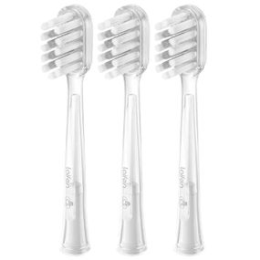 Насадки для зубної щітки Laifen Wave Gum Care, 3 шт. в упаковці, прозорі