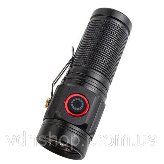 Кишеньковий тактичний ліхтар W5182-3XHP360, LED ліхтар потужний на вулицю Ручний cob KA-25 | Зображення 4