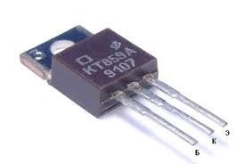 КТ859А транзистор NPN (4 А 800 В) 40 W (ТО220)