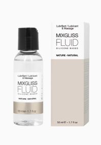 Лубрикант на силиконовой основе MixGliss FLUID NATURE (50 мл) без запаха Sex Aura