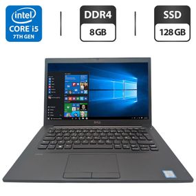 Ноутбук Dell Latitude 7480 / 14" (1366x768) TN / Intel Core i5-7300U (2 (4) ядра по 2.6 - 3.5 GHz) / 8 GB DDR4 / 128 GB SSD / Intel HD Graphics 620 / WebCam б/в