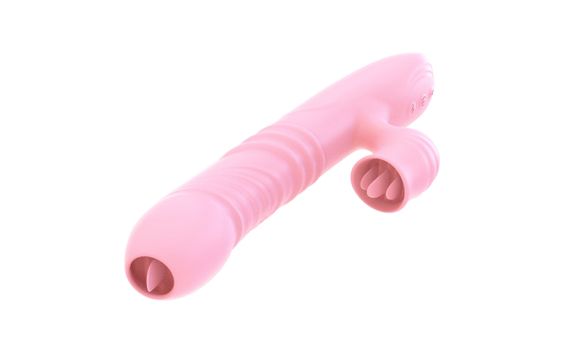 Вібратор для подвійної стимуляції Fanny Pink Sex Aura | Зображення 1