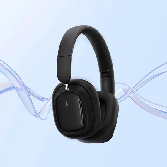 Бездротові навушники Baseus Bowie H1i Noise-Cancellation Wireless Headphones Cluster Black | Зображення 6