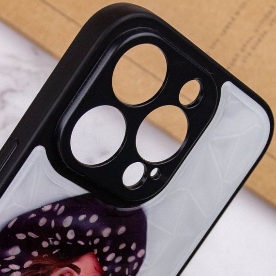 TPU+PC чохол Prisma Ladies для Apple iPhone 12 Pro Max (6.7") Girl in a hat | Зображення 4
