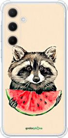 Чохол на Samsung Galaxy A55 Єнотик з кавуном "4605sp-3617-2448"