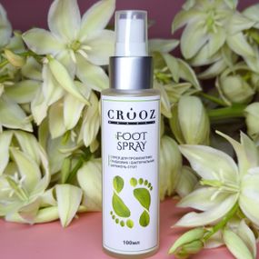 Спрей для профилактики грибковых и антибактериальных заражений стоп Crooz Foot Spray 100мл
