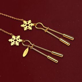 Зажимы на соски UPKO Снежинки sexstyle