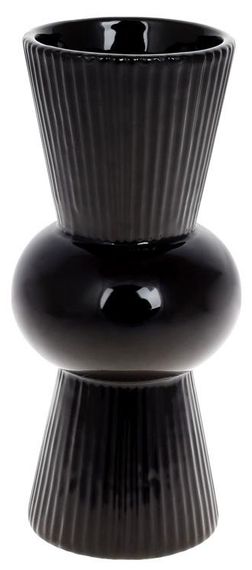 Декоративная ваза Black Ajio 22.6 см