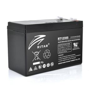 Аккумуляторная батарея AGM RITAR RT1290B, Black Case
