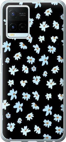 Чехол на Vivo Y21s Цветочный "4900u-2550-17620"