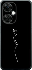 Чехол на OnePlus Nord CE 3 Lite 5G Силуэт1 "4590u-3144-17620"