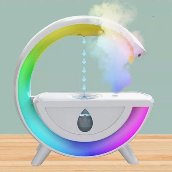 Увлажнитель воздуха G with water антигравитационный капельный эффект WHITE | Зображення 1