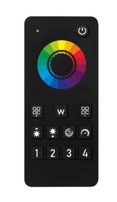 Пульт управління PROLUM 4-Zone RGB Wi-Fi TUYA TOUCH Чорний Series HomeLink