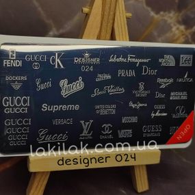 Пластина 024 для стемпінгу Designer Professional (12х6см)