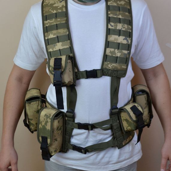 РПС система + 5 підсумок у HJ-557 кольорі камуфляж | Зображення 9