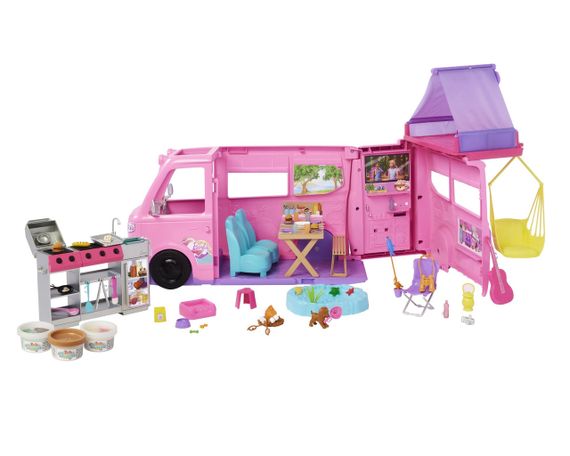 Ігровий набір Барбі Кемпер мрії Пікнік на природі Barbie Dream Camper 2025 (HRJ78) | Зображення 1